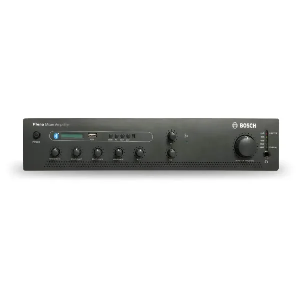 Bosch PA Plena PLE-1ME120-3IN 120 W Stage Mixer Amplifier With USB | Bluetooth