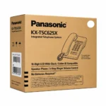 Panasonic Wired Telephone Set with Hands-Free Speakerphone White (KX-TSC62SX)