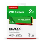 WD Internal SSD 2TB NVMe 2280 Green (SN3000)