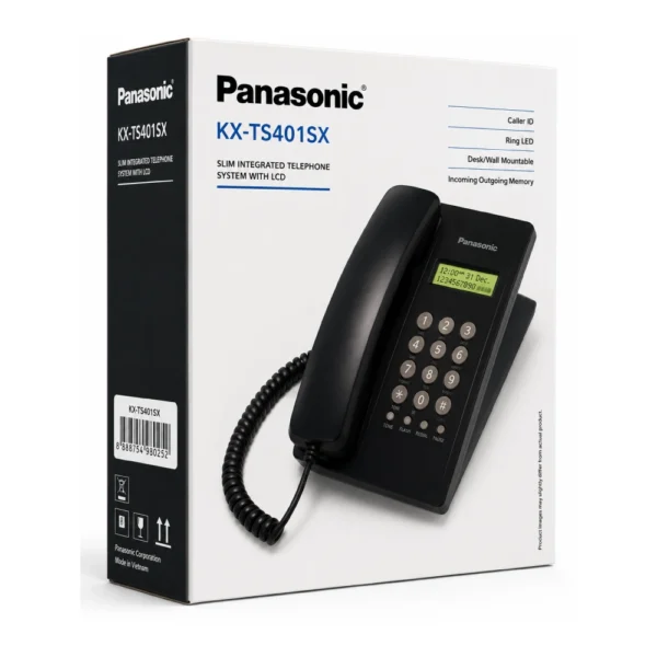 Panasonic Wired Telephone Set with Display (KX-TS401SX)
