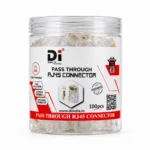 DI RJ45 Connector Pass Through (Pack Of 100)