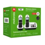 Motorola Wireless Telephone Set with answering Machine (2-Handset) CD5012+