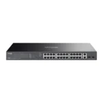 TP-Link Omada 28 Port PoE+ Gigabit Easy Managed Switch (24 GE + 2 GE + 2 GE SFP Uplinks) ES228GP
