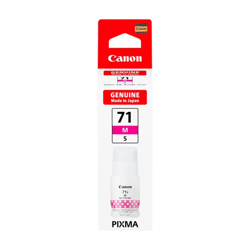 71S20Magenta.201.webp Canon 71S Magenta Inkjet Ink Bottle Small 40ml - Image 1