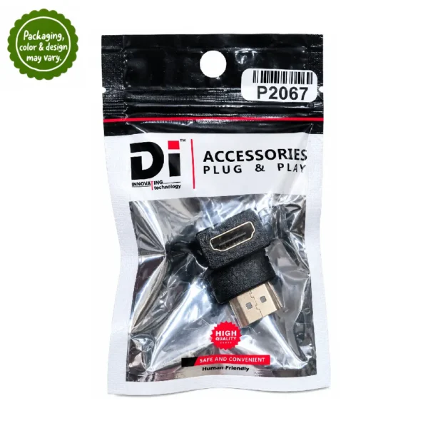DI HDMI Coupler L Shape