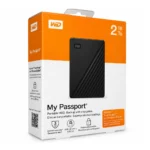 WD External USB Hard Disk My Passport 2TB (Black)
