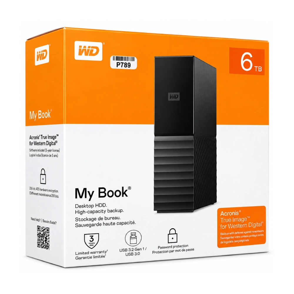 91635096-85cf-46e6-bc4f-52e560675c43.webp WD My Book 6TB 3.5 Inch External Hard Disk - Image 1