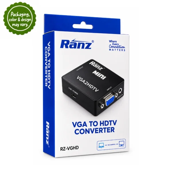 Ranz VGA To HDMI Converter