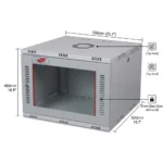 COMRACK 9U 500MM 550×500×480mm (L×D×H)