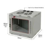 Comrack 12U 400MM 550×400×600mm (L×D×H)