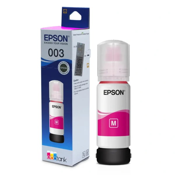 Epson 003 Magenta Genuine Inkjet Ink Bottle 65ml