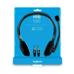 Logitech Wired Headphone H110 Double Pin