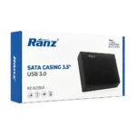 Ranz HDD Casing 3.5 Inch Sata with Adapter USB 3.0