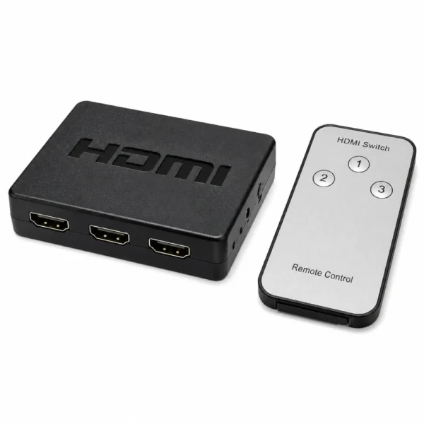 HDMI Switcher 3-Port with Remote