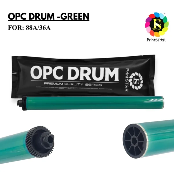 Printstar Opc Drum For HP 36A | 88A GREEN