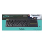 Logitech Wireless Keyboard With Touch Pad Mouse (K400 Plus)
