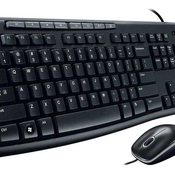 Logitech USB Keyboard Mouse Combo MK200