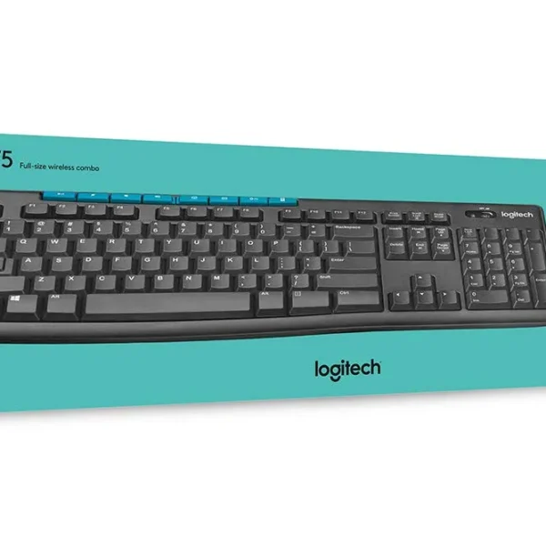 Logitech Wireless Keyboard Mouse Combo MK275