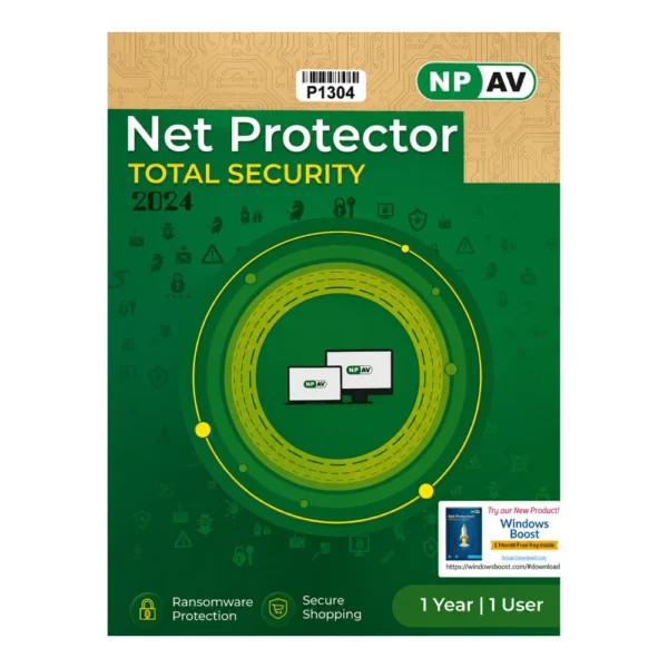 Net-Protector Gold Total Security 1 User 1 Year Antivirus
