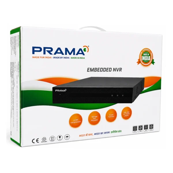Prama 16CH 1 SATA H.265+ NVR (NR1A16-Q1)