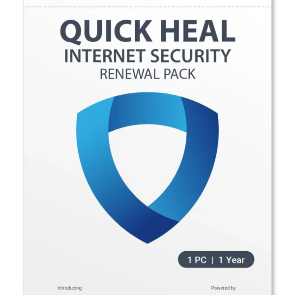Quick Heal IR1UP Internet Security 1 User 1 Year Antivirus (Renwal) (With Activation Scheme)
