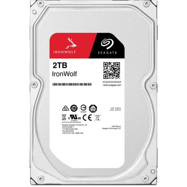 Seagate Ironwolf 2TB NAS Internal Hard Drive
