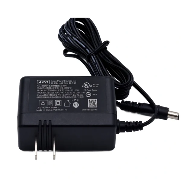 Power Adapter 18W | 12V/1.5A For External Hard Disk 3.5"