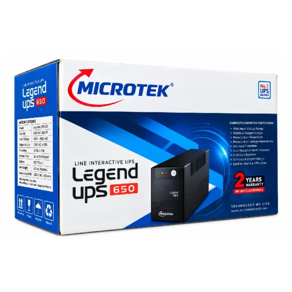 Microtek 650VA LEGEND 650 UPS