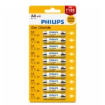 PHILIPS AA Zinc Battery (Pack of 10)