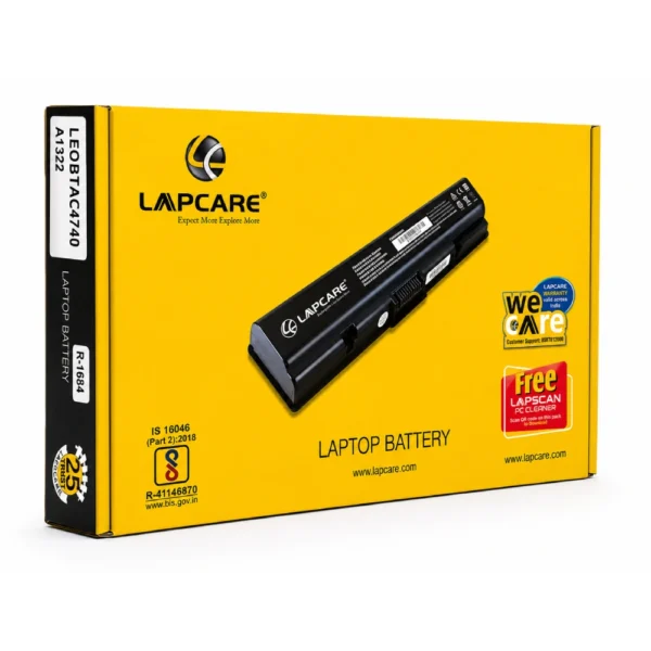Lapcare Laptop Battery Compatible For Apple A1322 | A1278