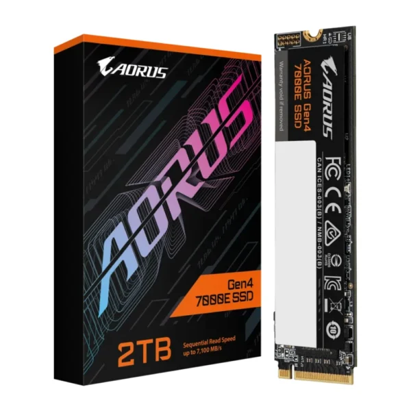 Gigabyte Internal SSD AORUS 2TB NVMe Gen4 (7000E)