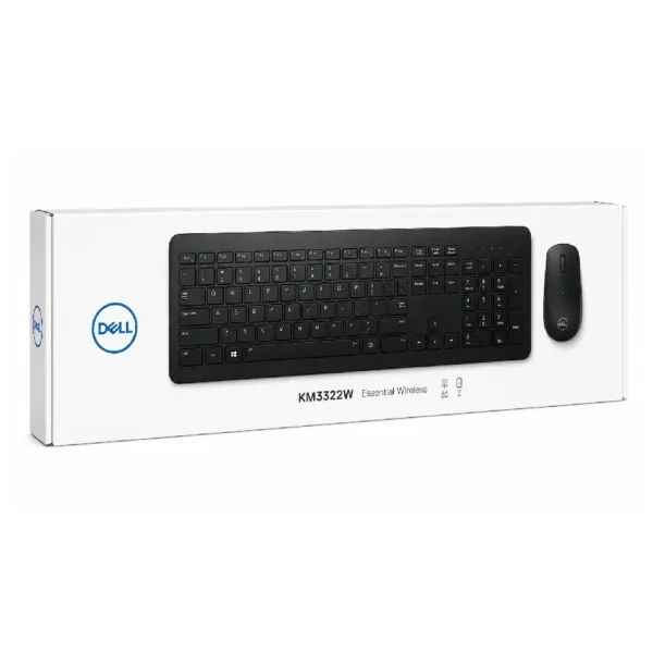 Dell Wireless Keyboard Mouse Combo KM3322W