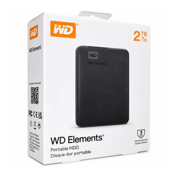WD External USB Hard Disk Elements 2TB