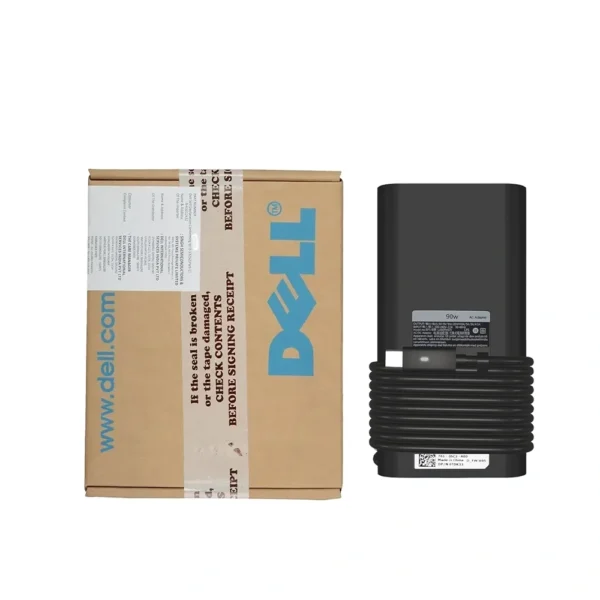 Dell Original Laptop Adapter 90w 20v/4.5a | Type-C (Box Seal Opened for Serial No) (No Power Cable Included)