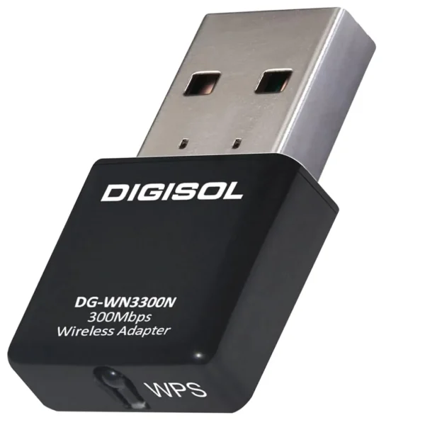Digisol Usb To Wi-Fi Dongle Adapter 300 Mbps DGWN3300N