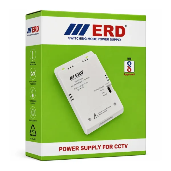 ERD CCTV Power Supply 12v/8a Multi For 8ch (AD22)