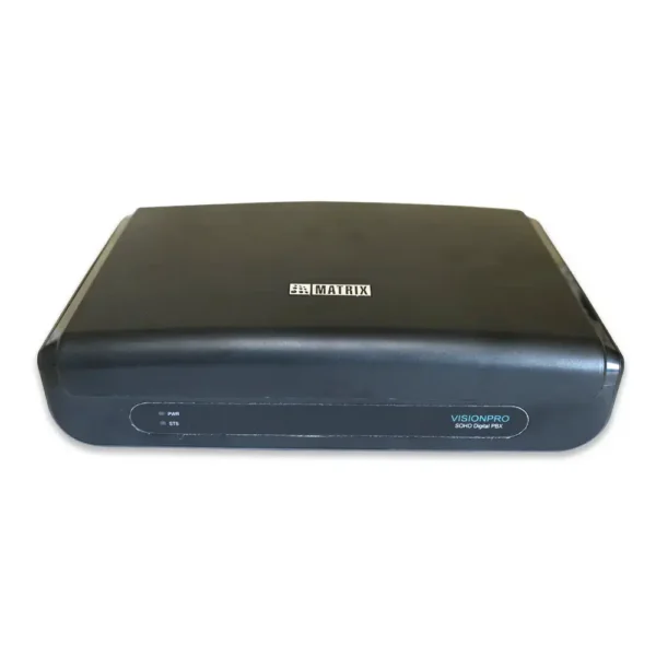 Matrix VISIONPRO412 Digital PBX with 4 Trunks and 12 Analog Extensions Intercom