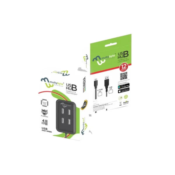 Multybyte USB Hub 4 Port 2.0