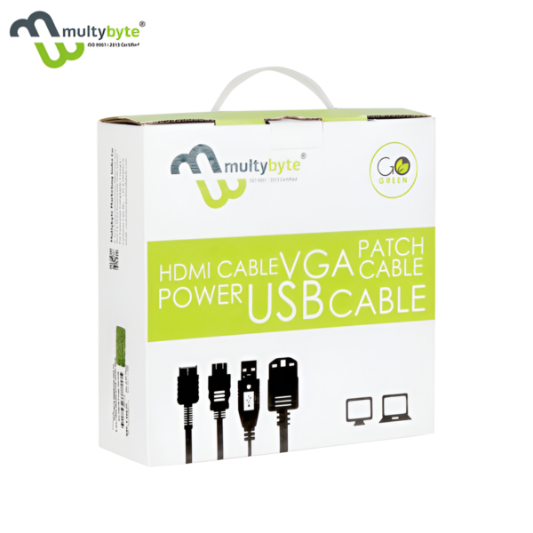 Multybyte Computer Power Cable 10m