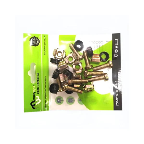 Multybyte Rack Mounting Hardware 8 Pcs