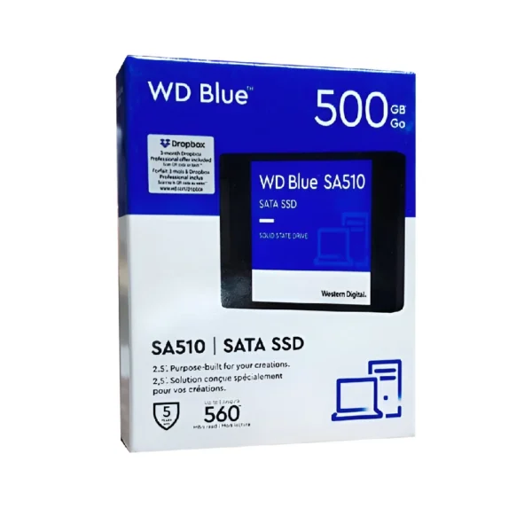 WD Internal SSD 500GB SATA Blue (SA510)
